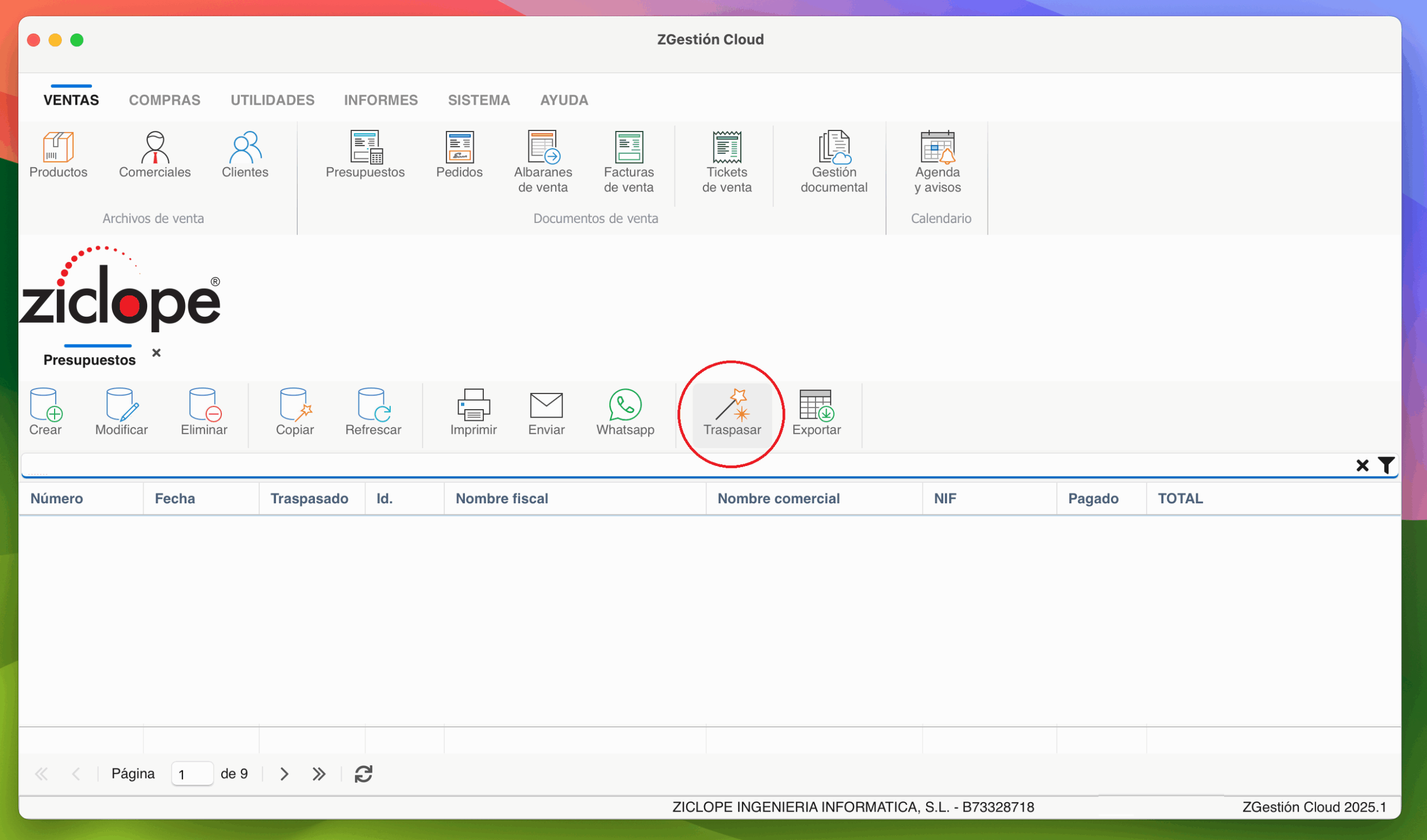 Trabajar con presupuestos o albaranes como documentos previos a la factura final mac