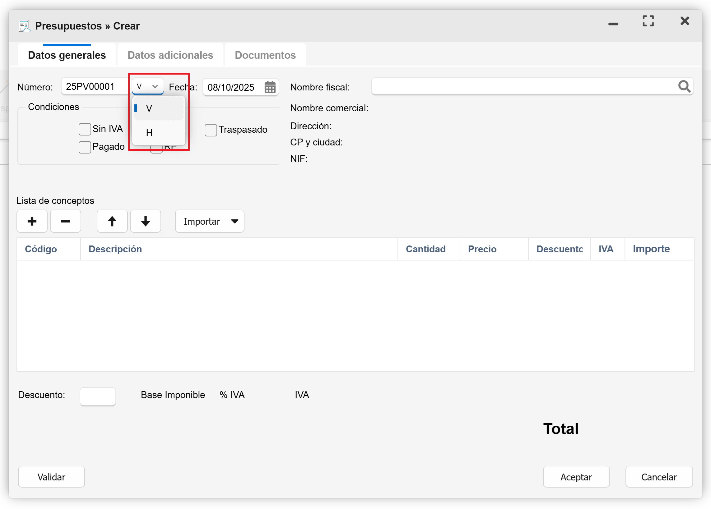como usar las series correctamente ejemplo