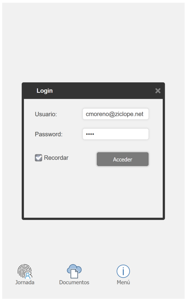 ziclope control horario - aplicación para fichar