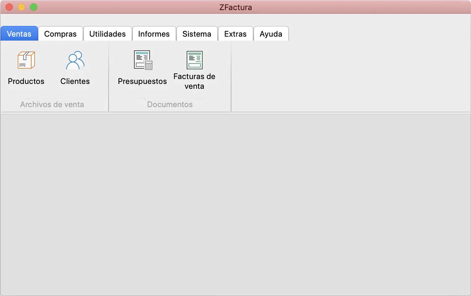 Captura de pantalla de ZFactura para Mac Captura de pantalla de ZFactura para Mac