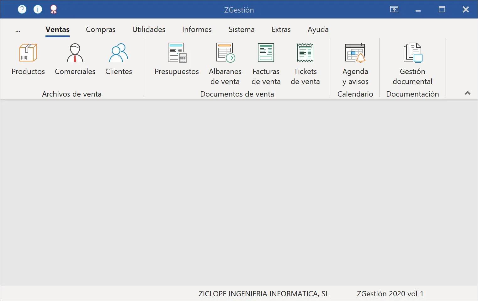 Captura de pantalla de ZGestión para Windows Captura de pantalla de ZGestión para Windows